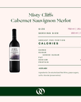 Misty Cliffs Non-Alcoholic Cabernet Sauvignon Merlot - Boisson