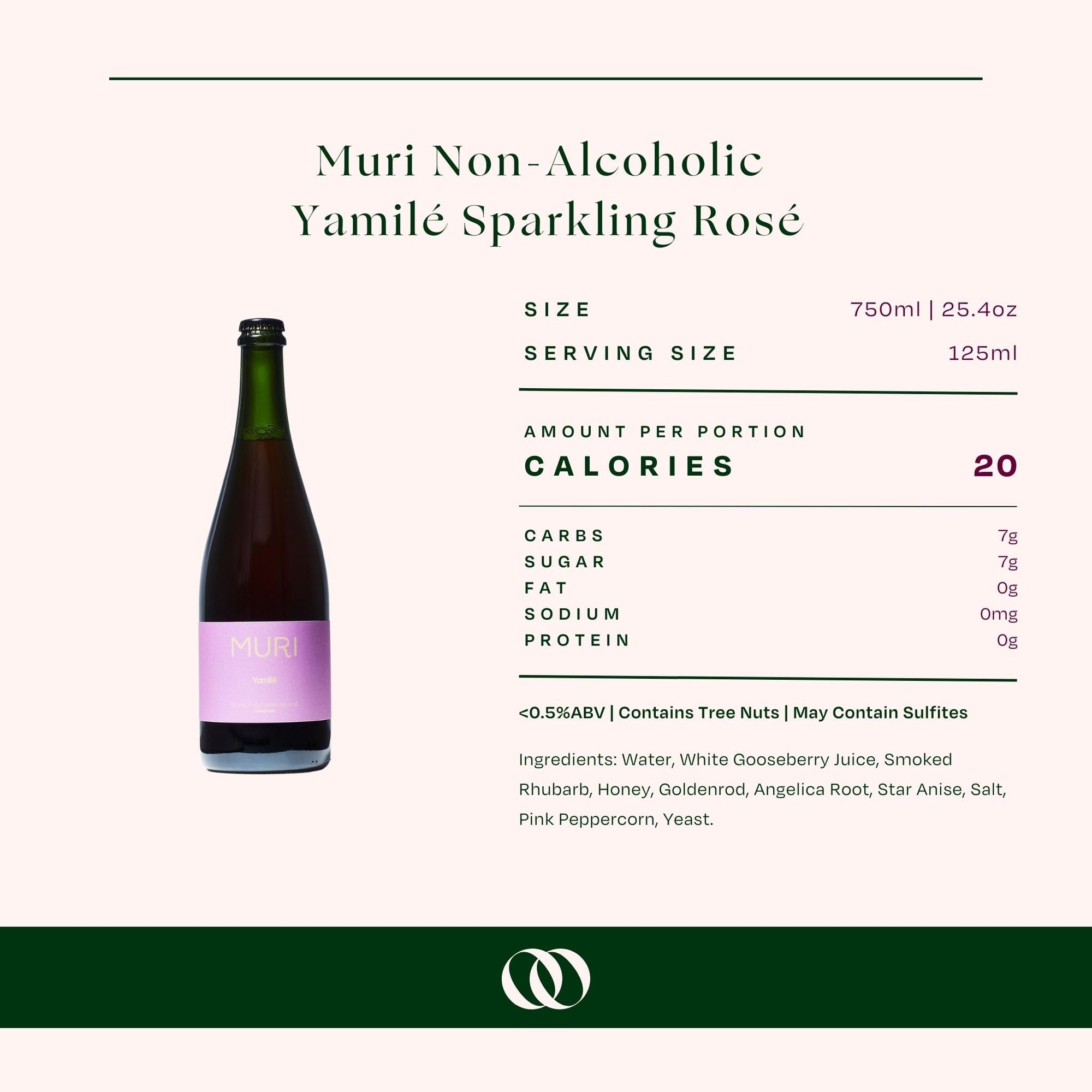 Muri Non-Alcoholic Yamilé Sparkling Rosé - Boisson