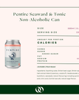 Pentire - Seaward & Tonic - Non-Alcoholic Beverage 4 Pack Bundle - Boisson
