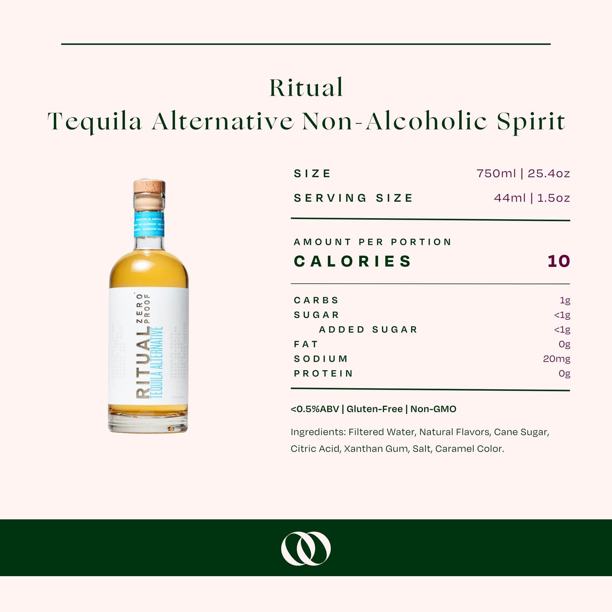 Ritual - Tequila Alternative - Non-Alcoholic Spirit - Boisson