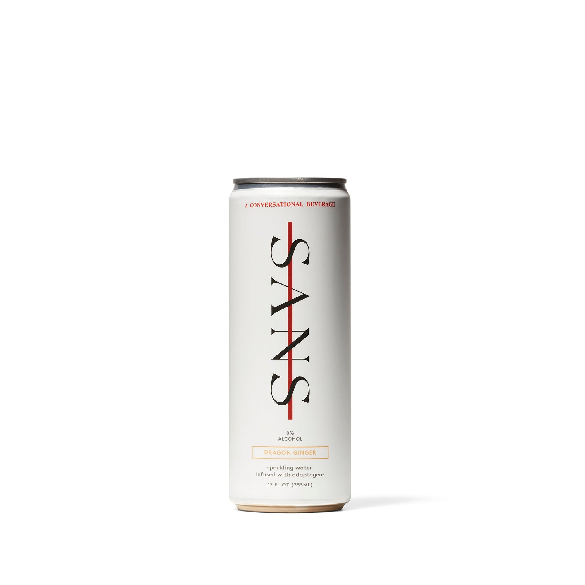 SANS - Dragon Ginger Adaptogen-Infused Non-Alcoholic Sparkling Water - Boisson