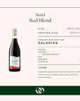 Sovi - Non-Alcoholic Red Wine Blend 750ml - Boisson