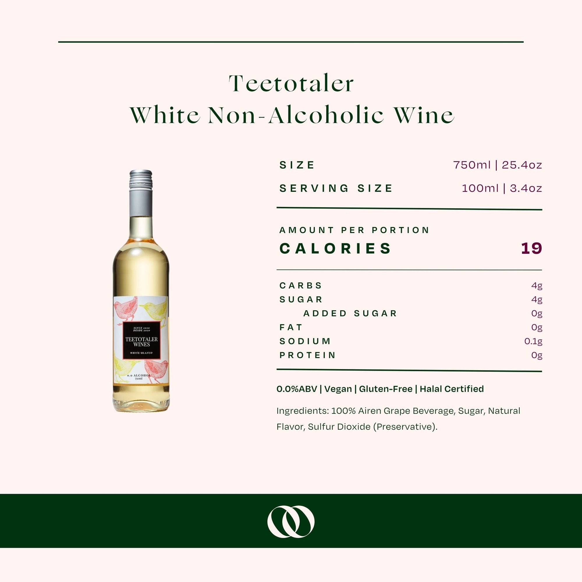 Teetotaler - White - Non-Alcoholic Wine - Boisson