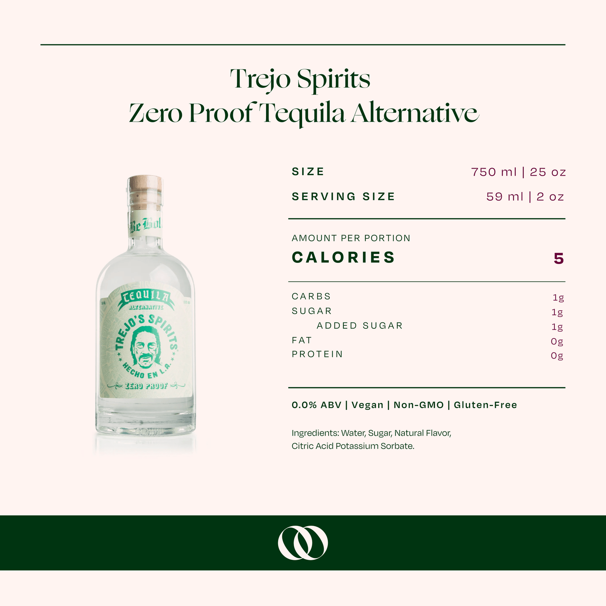 Trejo Spirits Zero Proof Tequila Alternative - Boisson