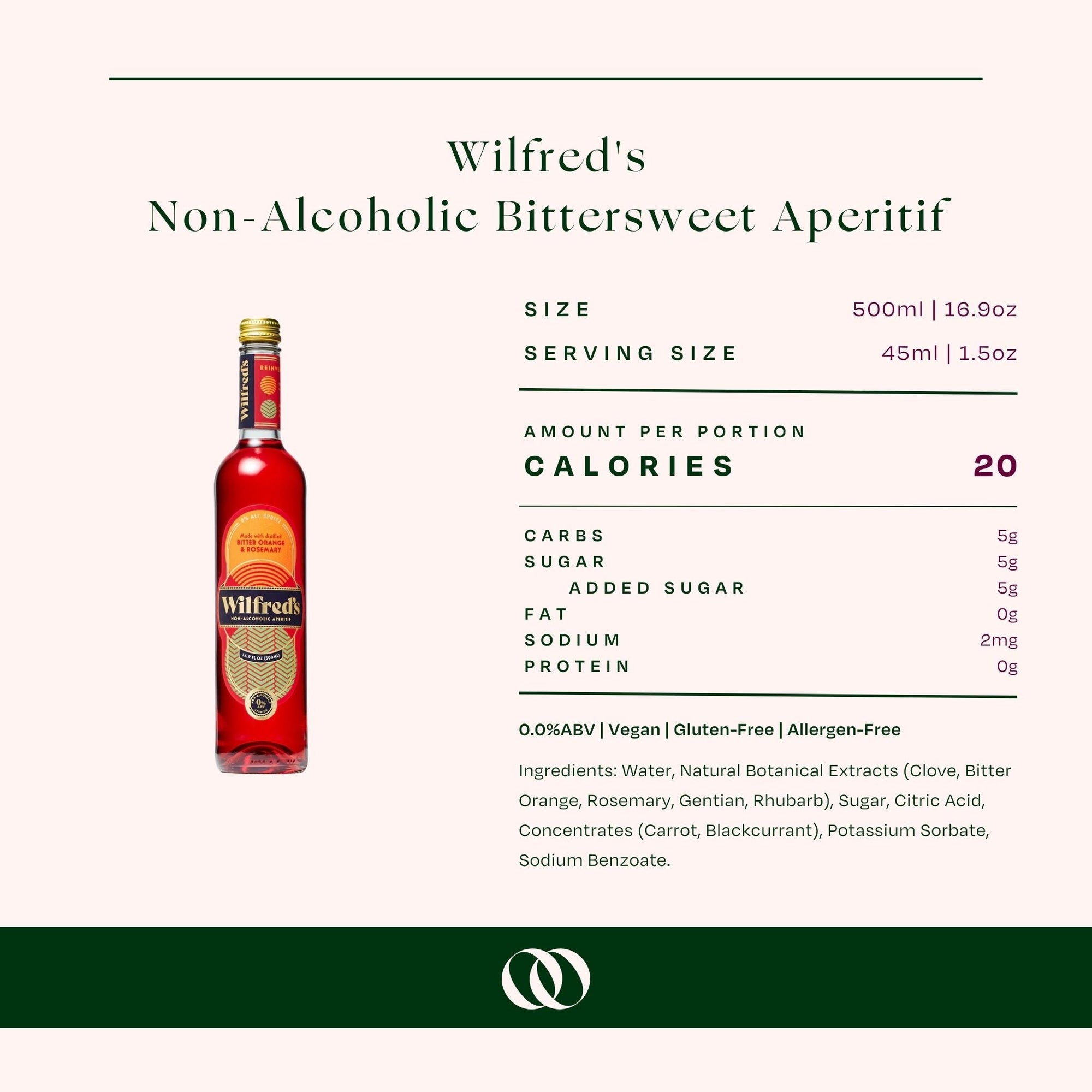 Wilfred&#39;s - Non-Alcoholic Bittersweet Apéritif - Boisson