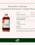 Wood Stove Kitchen - Grapefruit Rosemary - Boisson