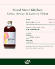 Wood Stove Kitchen - Rose Honey Lemon Mixer - Boisson